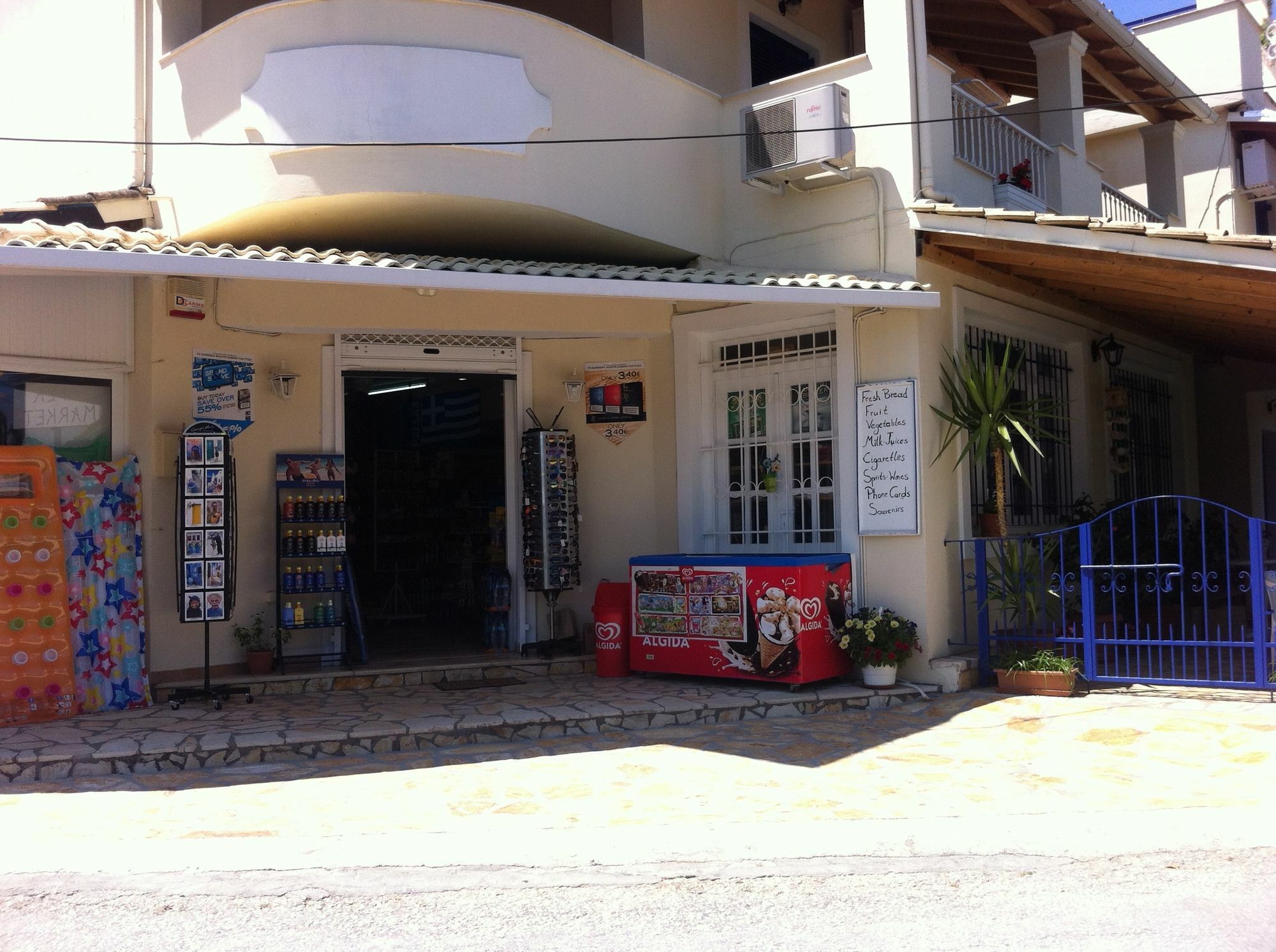 Angelina Apartments Rodas Exterior foto